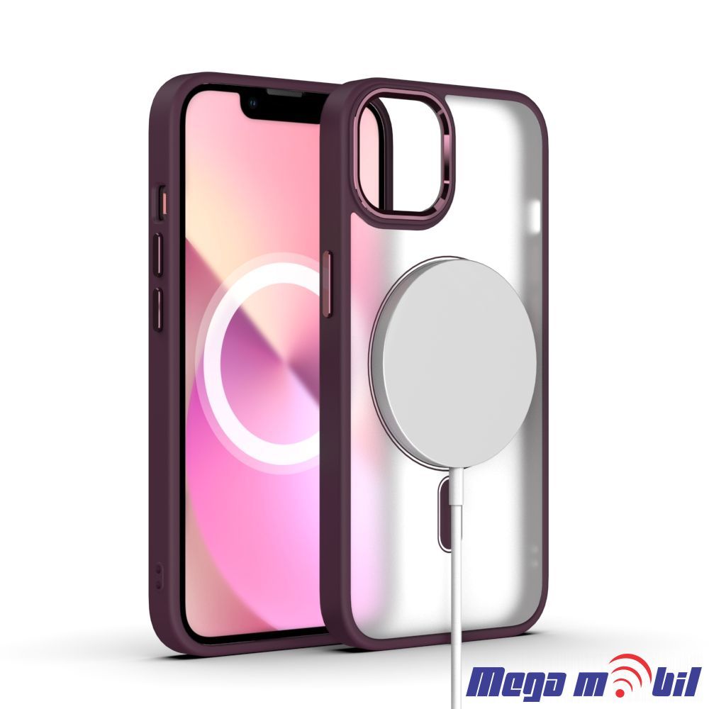Futrola iPhone 13 Magsafe Acrylic cherry.